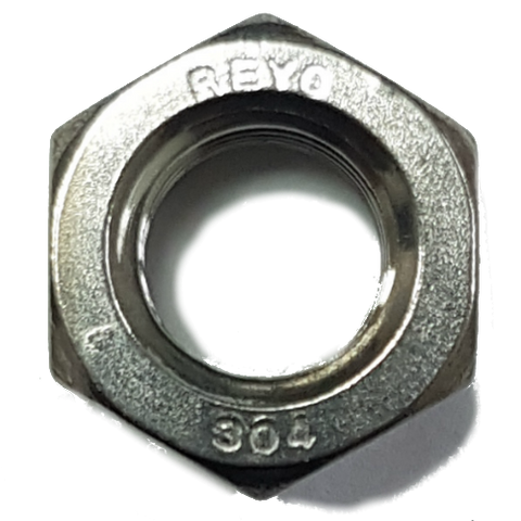 250 Piezas) Tuerca Hexagonal De Acero Inoxidable 316 De 3/8