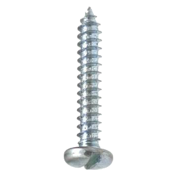 Tornillo Lámina Cabeza Pan Ranurado Zincado