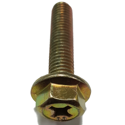 Tornillo Flange Philips Milimétrico Clase 8.8 Bicromatizado