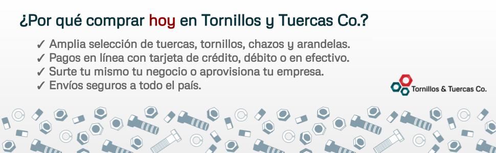 Tornillos y Tuercas Co - Beneficios de la Tienda